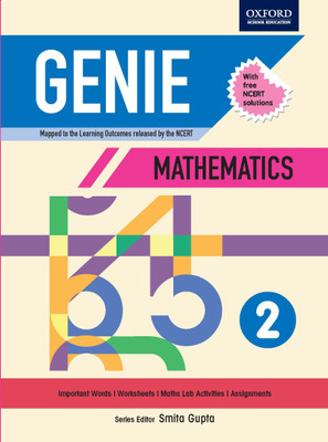 Genie Mathematics 2  - Includes NCERT Solutions(English, Paperback, Smita Gupta)