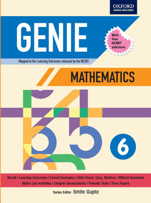 Genie Mathematics 6  - Includes NCERT Solutions(English, Paperback, Smita Gupta)