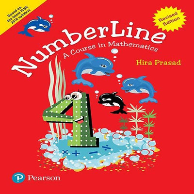 Numberline(Revised Edition): Mathematics book by Pearson for ICSE Class 4(English, Paperback, Hira Prasad)