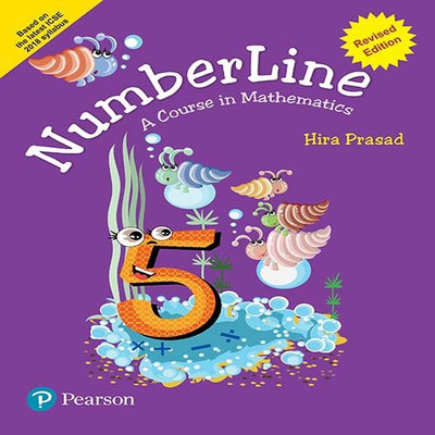 Numberline(Revised Edition): Mathematics book by Pearson for ICSE Class 5(English, Paperback, Hira Prasad)