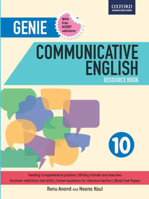 Genie Communicative English Resource Book 10  - Includes NCERT Solutions(English, Paperback, Neena Kaul, Renu Anand)