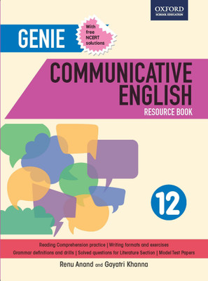 Genie Communicative English Resource Book 12  - Includes NCERT Solutions(English, Paperback, Gayatri Khanna, Renu Anand)