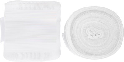 

CSU Strecthable Boxing Hand Wraps (108 Inches) / Punching Hand Wraps / Before wear gloves wraps (White) White Boxing Hand Wrap(White, 275 cm)