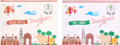 New Tree Hing Bites 100gms & Imli Candy 100gms - Pack Of 2 Sweet N Sour Candy(Pack of 2)