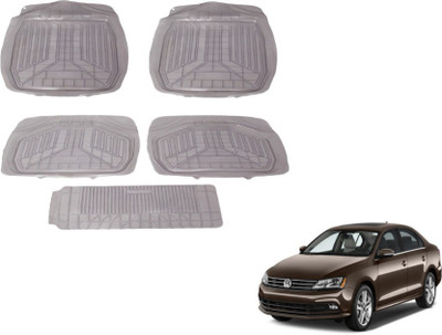 MOCKHE PVC (Polyvinyl Chloride) Standard Mat For  Volkswagen Jetta(Clear)