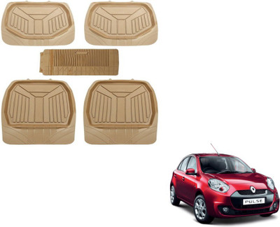 MOCKHE PVC (Polyvinyl Chloride) Standard Mat For  Renault Pulse(Beige)