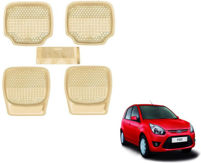 MOCKHE PVC (Polyvinyl Chloride) Standard Mat For  Ford Figo(Beige)