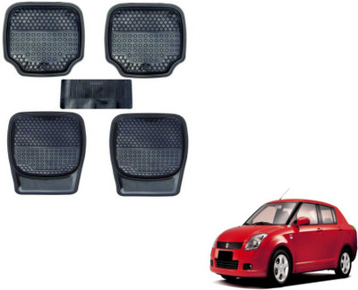 MOCKHE PVC (Polyvinyl Chloride) Standard Mat For  Maruti Suzuki Swift Dzire(Black)