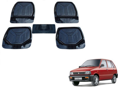 MOCKHE PVC (Polyvinyl Chloride) Standard Mat For  Maruti Suzuki 800(Black)