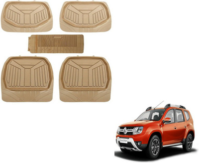 MOCKHE PVC (Polyvinyl Chloride) Standard Mat For  Renault Duster(Beige)