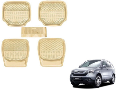 MOCKHE PVC (Polyvinyl Chloride) Standard Mat For  Honda CR-V(Beige)