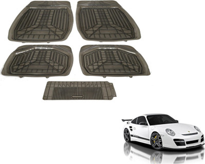 MOCKHE PVC (Polyvinyl Chloride) Standard Mat For  Porsche Cayman(Grey)