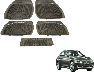 MOCKHE PVC (Polyvinyl Chloride) Standard Mat For  BMW 3 Series(Grey)