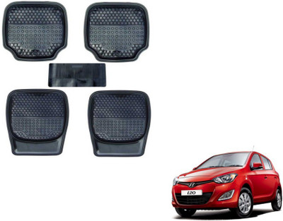 MOCKHE PVC (Polyvinyl Chloride) Standard Mat For  Hyundai i20(Black)