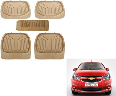 MOCKHE PVC (Polyvinyl Chloride) Standard Mat For  Chevrolet UVA(Beige)
