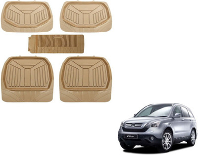 MOCKHE PVC (Polyvinyl Chloride) Standard Mat For  Honda CR-V(Beige)