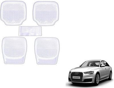 MOCKHE PVC (Polyvinyl Chloride) Standard Mat For  Audi A6(Clear)