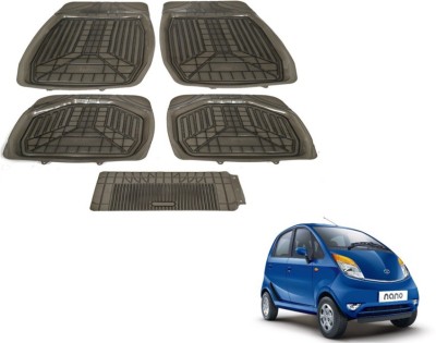 MOCKHE PVC (Polyvinyl Chloride) Standard Mat For  Tata Nano(Grey)