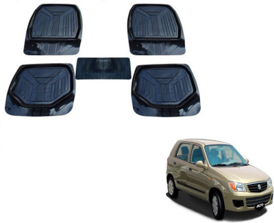 MOCKHE PVC (Polyvinyl Chloride) Standard Mat For  Maruti Suzuki Alto(Black)