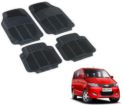 MOCKHE PVC (Polyvinyl Chloride) Standard Mat For  Chevrolet Enjoy(Black)