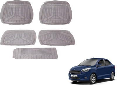 MOCKHE PVC (Polyvinyl Chloride) Standard Mat For  Ford Aspire(Clear)