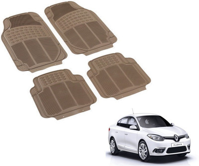 MOCKHE PVC (Polyvinyl Chloride) Standard Mat For  Renault Fluence(Beige)