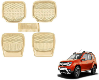 MOCKHE PVC (Polyvinyl Chloride) Standard Mat For  Renault Duster(Beige)