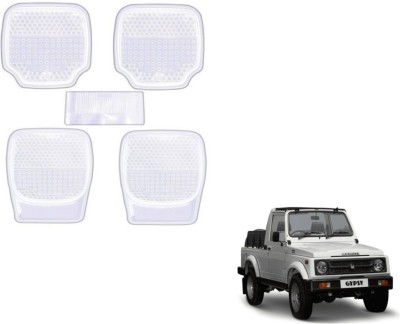 MOCKHE PVC (Polyvinyl Chloride) Standard Mat For  Maruti Suzuki Gypsy(Clear)