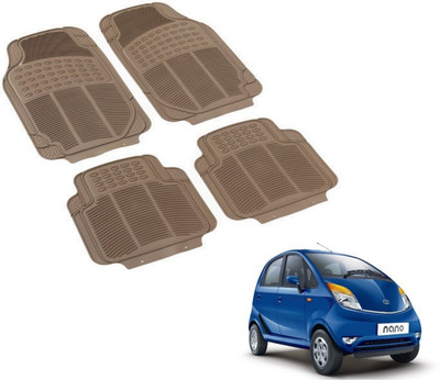 MOCKHE PVC (Polyvinyl Chloride) Standard Mat For  Tata Nano(Beige)