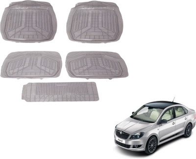 MOCKHE PVC (Polyvinyl Chloride) Standard Mat For  Skoda Rapid(Clear)