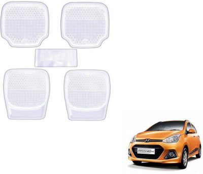 MOCKHE PVC (Polyvinyl Chloride) Standard Mat For  Hyundai Grand i10(Clear)
