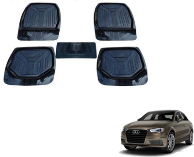 MOCKHE PVC (Polyvinyl Chloride) Standard Mat For  Audi A3(Black)
