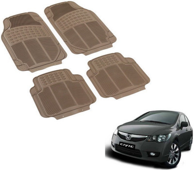 MOCKHE PVC (Polyvinyl Chloride) Standard Mat For  Honda Civic(Beige)