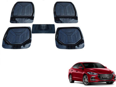 MOCKHE PVC (Polyvinyl Chloride) Standard Mat For  Hyundai Elantra(Black)