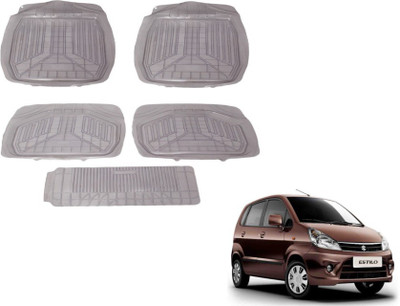 MOCKHE PVC (Polyvinyl Chloride) Standard Mat For  Maruti Suzuki Zen Estilo(Clear)