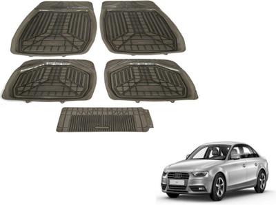 MOCKHE PVC (Polyvinyl Chloride) Standard Mat For  Audi A4(Grey)