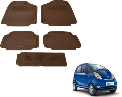 MOCKHE PVC (Polyvinyl Chloride) Standard Mat For  Tata Nano(Beige)