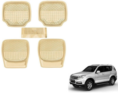 MOCKHE PVC (Polyvinyl Chloride) Standard Mat For  SsangYong Rexton(Beige)