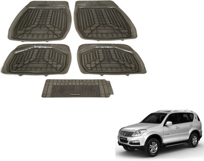 MOCKHE PVC (Polyvinyl Chloride) Standard Mat For  SsangYong Rexton(Grey)