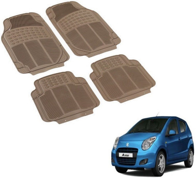 MOCKHE PVC (Polyvinyl Chloride) Standard Mat For  Maruti Suzuki A-Star(Beige)