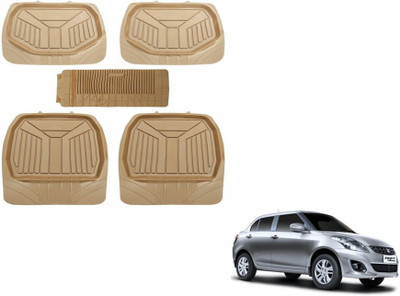 MOCKHE PVC (Polyvinyl Chloride) Standard Mat For  Maruti Suzuki New Dzire(Beige)