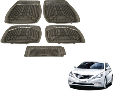MOCKHE PVC (Polyvinyl Chloride) Standard Mat For  Hyundai Sonata(Grey)
