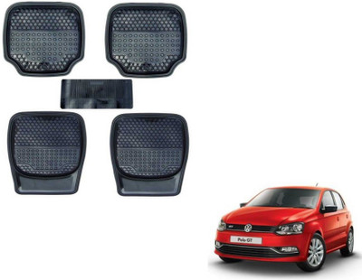 MOCKHE PVC (Polyvinyl Chloride) Standard Mat For  Volkswagen Polo GT(Black)