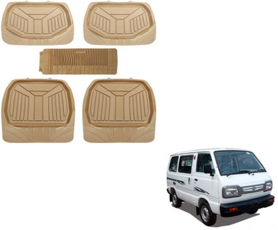 MOCKHE PVC (Polyvinyl Chloride) Standard Mat For  Maruti Suzuki Omni(Beige)
