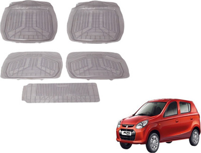 MOCKHE PVC (Polyvinyl Chloride) Standard Mat For  Maruti Suzuki Alto 800(Clear)