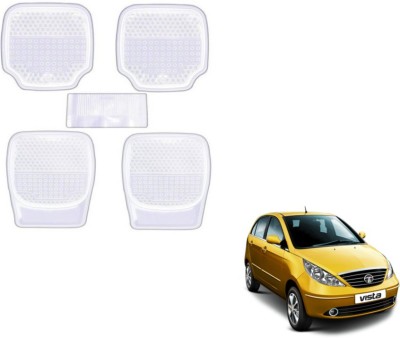 MOCKHE PVC (Polyvinyl Chloride) Standard Mat For  Tata Indica Vista(Clear)