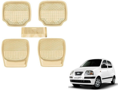 MOCKHE PVC (Polyvinyl Chloride) Standard Mat For  Hyundai Santro Xing(Beige)