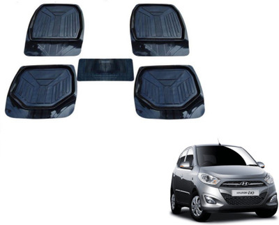 MOCKHE PVC (Polyvinyl Chloride) Standard Mat For  Hyundai i10(Black)