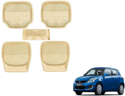 MOCKHE PVC (Polyvinyl Chloride) Standard Mat For  Maruti Suzuki New Swift(Beige)