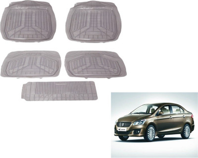 MOCKHE PVC (Polyvinyl Chloride) Standard Mat For  Maruti Suzuki Ciaz(Grey)